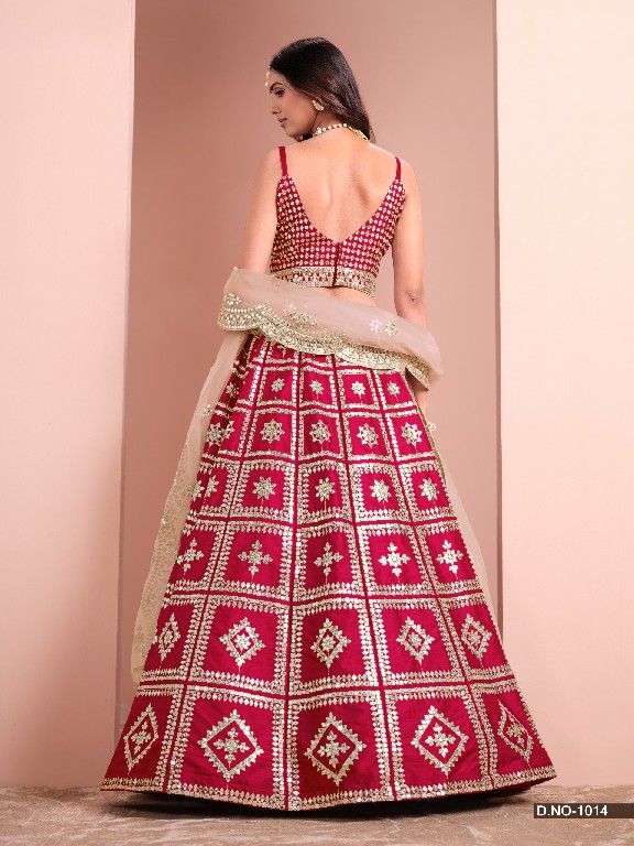Mehvish Alizeh Wholesale Art Silk Fabrics Designer Lehengas Choli