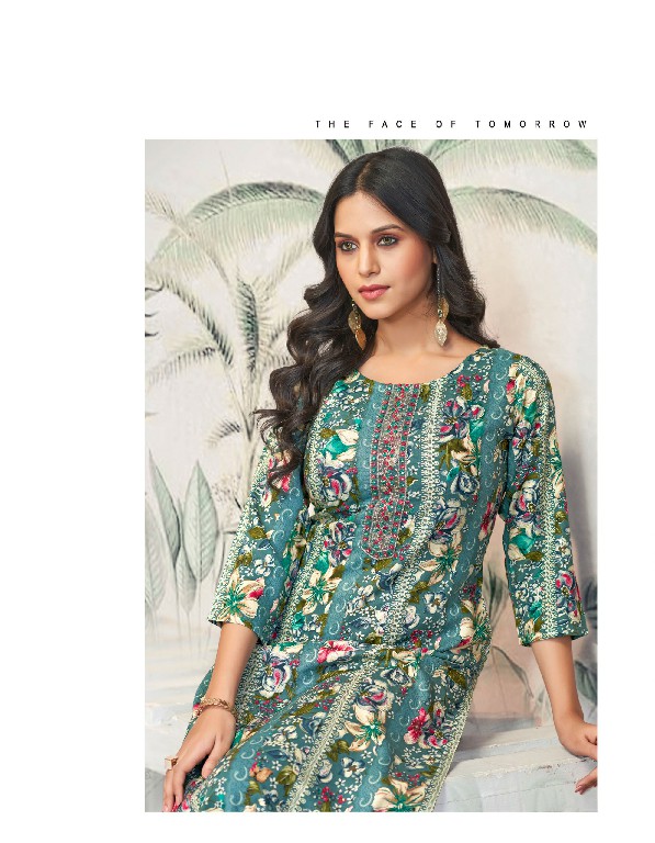 Radhika Lifestyle Alisha Vol-2 Wholesale Liva Approved Reyon Print With Work Long Kurtis