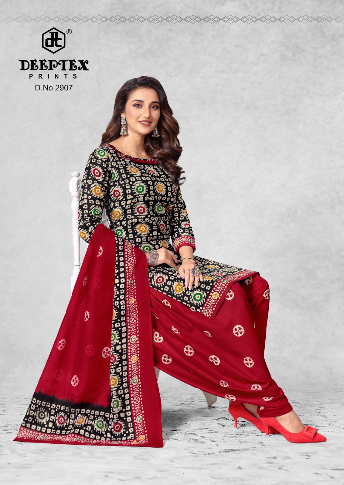 Deeptex Batik Plus Vol-29 Wholesale Pure Cotton Printed Dress Material