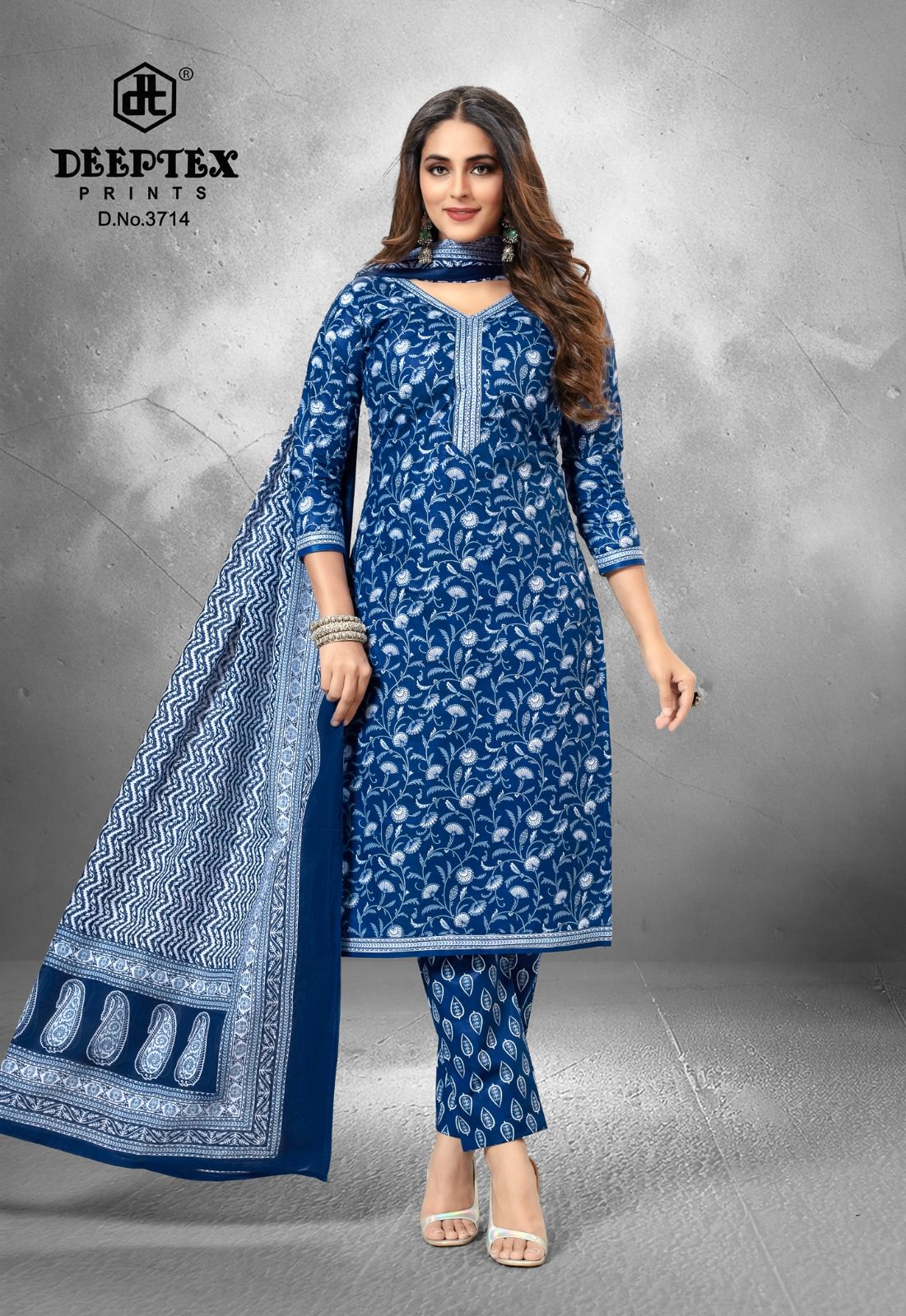 DEEPTEX CHIEF GUEST VOL 37 COTTON COMFY WEAR UNSTITCH SALWAR KAMEEZ