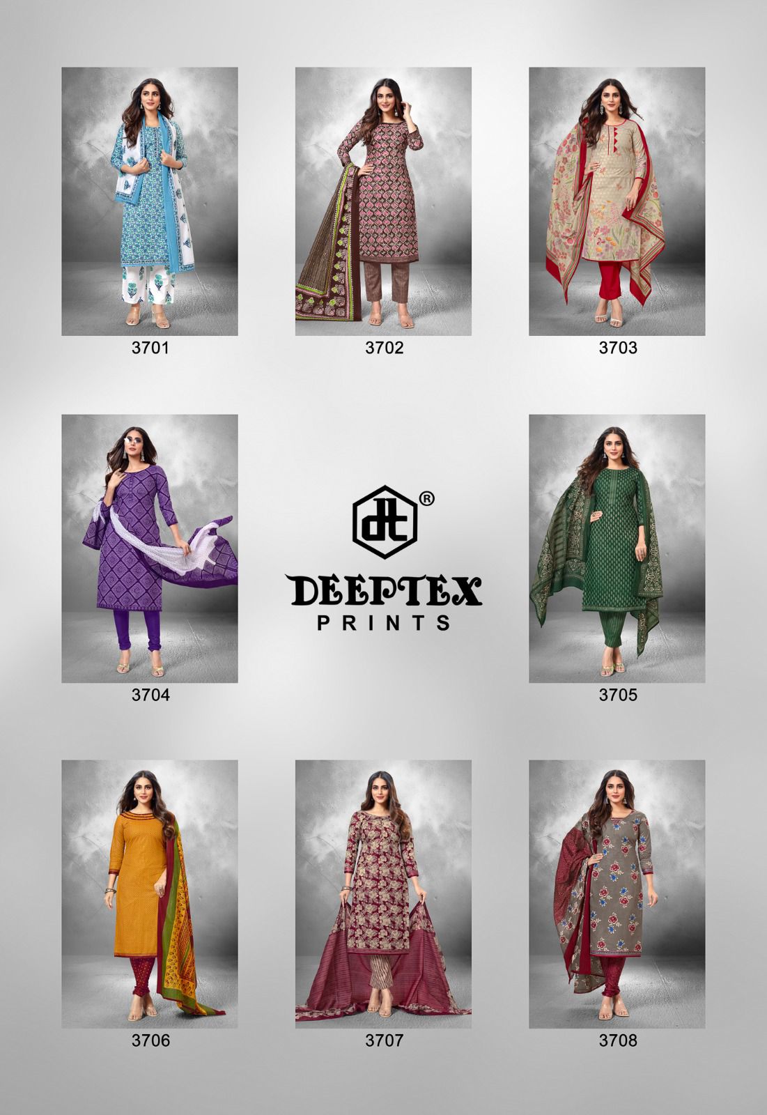 DEEPTEX CHIEF GUEST VOL 37 COTTON COMFY WEAR UNSTITCH SALWAR KAMEEZ