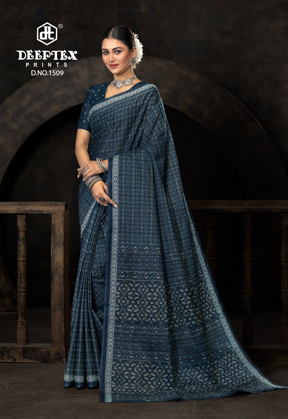 Deeptex Prime Time Vol-15 Wholesale Pure Cotton Printed Sarees