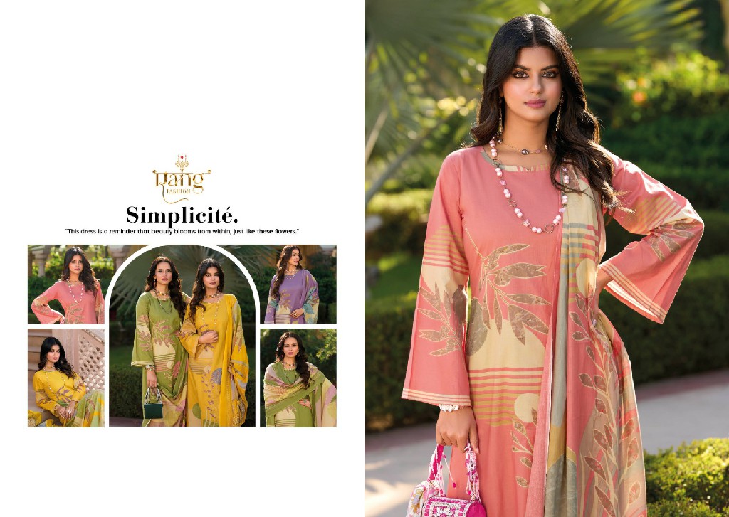 aadhya by rang fashion lawn cambric casual wear dress material