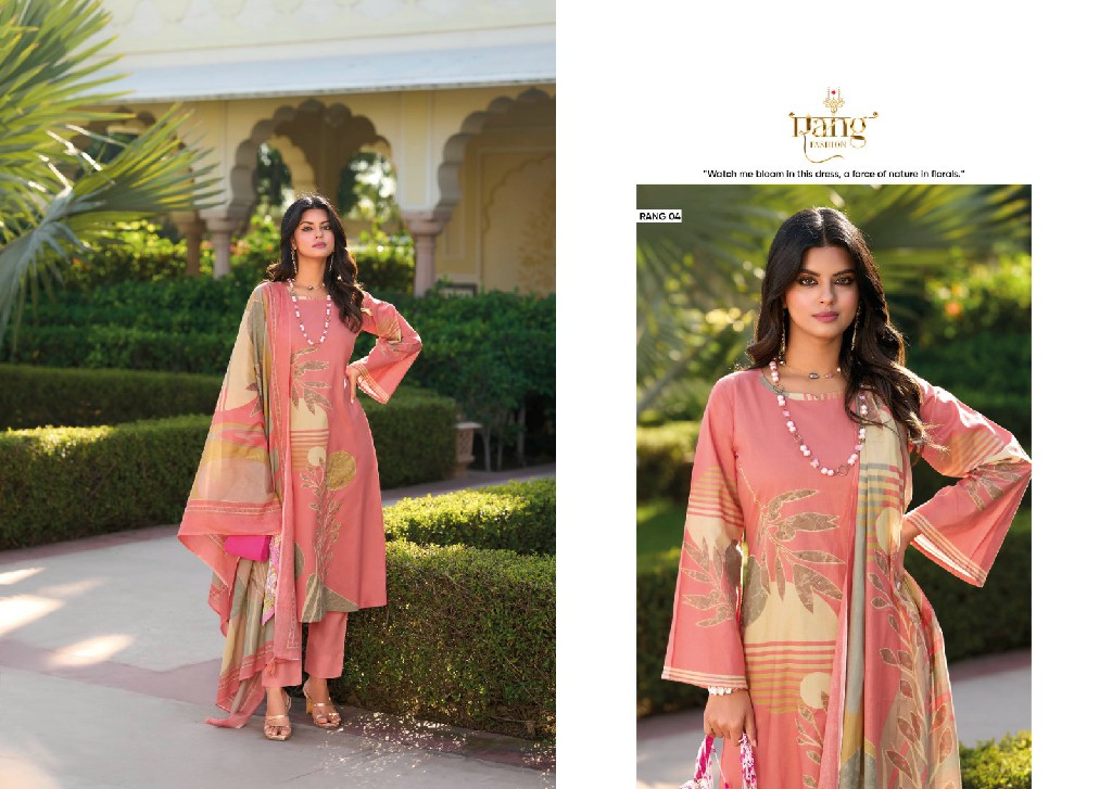 aadhya by rang fashion lawn cambric casual wear dress material