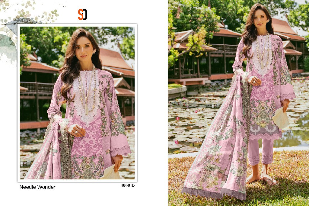needle wonder vol 4 by shraddha designer cotton classic unstitch suits