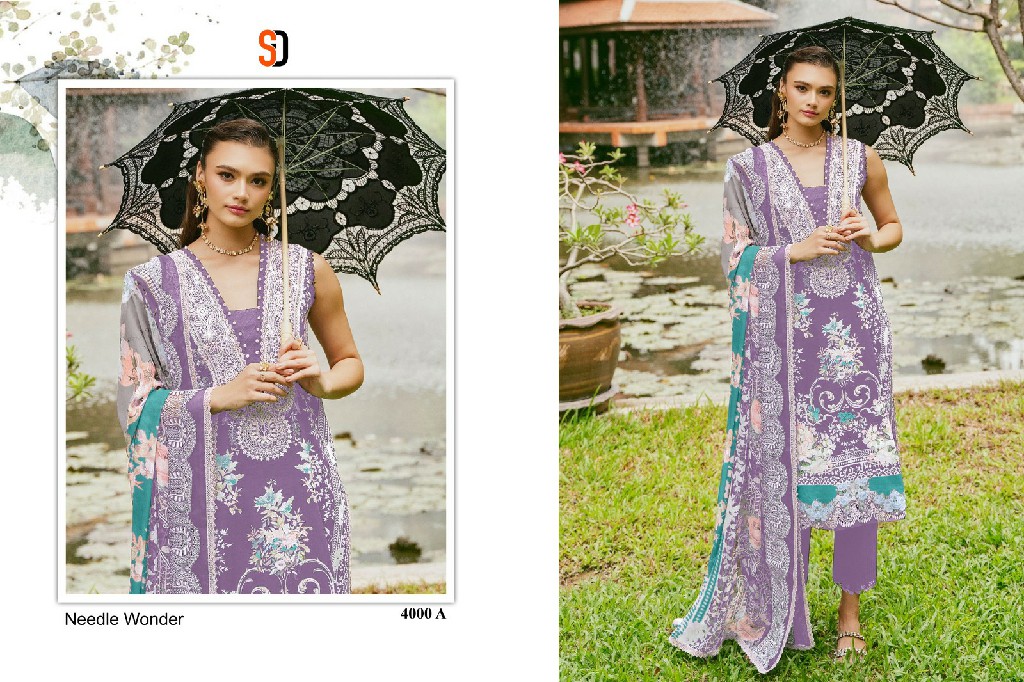 needle wonder vol 4 by shraddha designer cotton classic unstitch suits