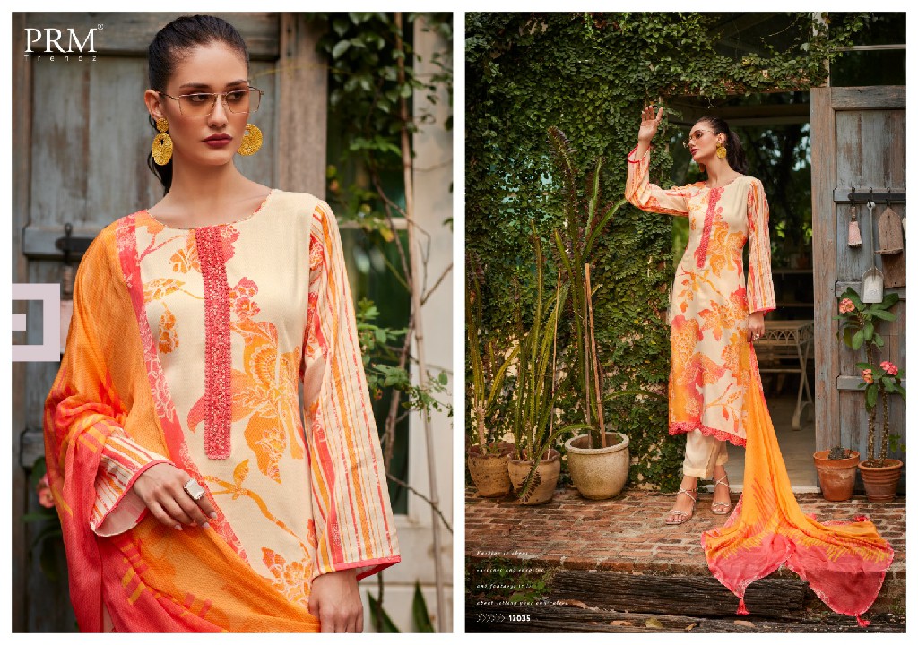 PRM Noreen Wholesale Pure Jamm Cotton With Embroidery Work Salwar Suits