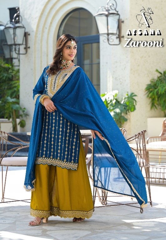Afsana Zarooni Wholesale Readymade Pakistani Concept Suits Combo