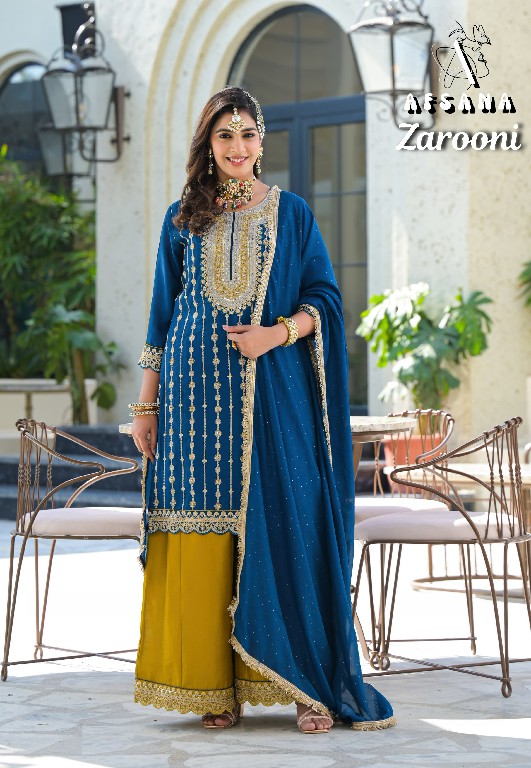 Afsana Zarooni Wholesale Readymade Pakistani Concept Suits Combo