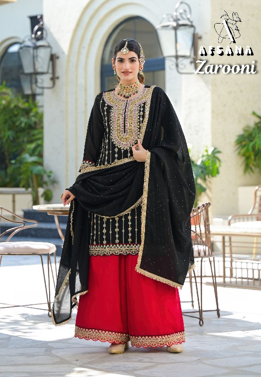 Afsana Zarooni Wholesale Readymade Pakistani Concept Suits Combo