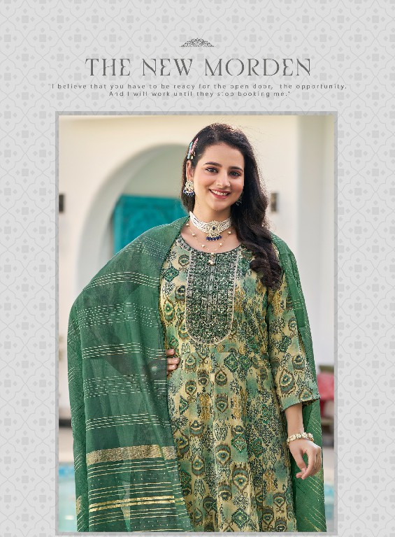 Radhika Lifestyle Swara Vol-1 Wholesale Flair Top With Pant And Dupatta