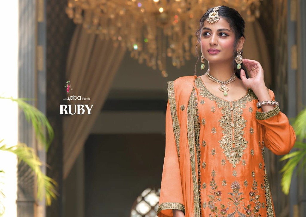 Eba Lifestyle Ruby Color Edition Vol-2 Wholesale Readymade Pakistani Suits