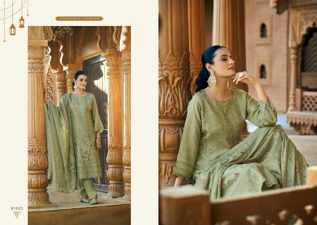 Nishant Shymphoni Wholesale Pure Viscose Simer With Handwork Dress Material