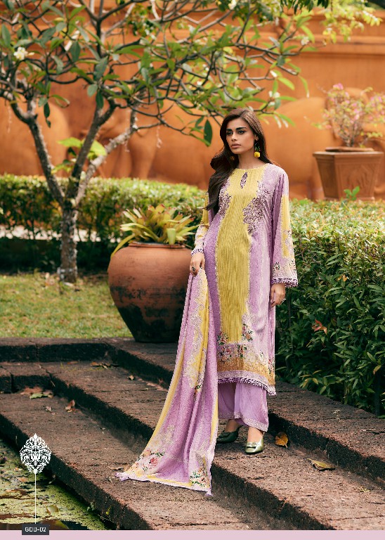 Varshaa Garden Of Dreams Wholesale Muslin Cotton With Patch Work Salwar Suits