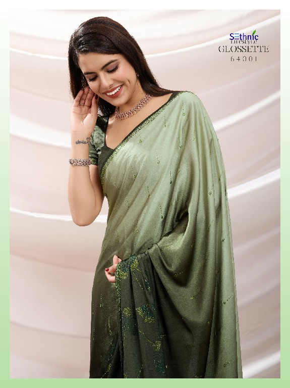 Sethnic Glossette Deliciae Wholesale Party Wear Indian Sarees
