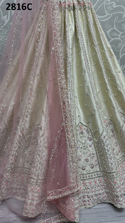 Anjani Art D.no 2816 Wholesale Silk Fabrics Designer Lehengas Choli