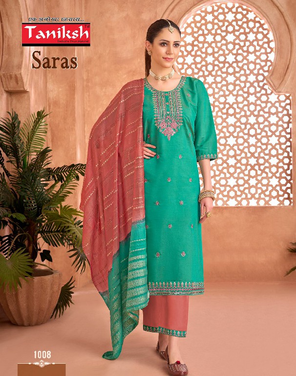 saras vol 1 by taniksh readymade simmer casual wear 3pcs dress