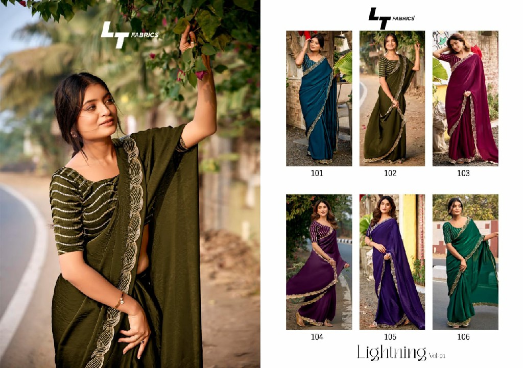 LT Fabrics lighting vol 1 malai silk designer best saree online