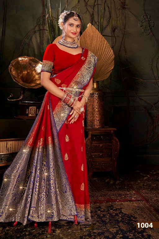 Saroj Prapti Dola Saroski Vol-2 Wholesale Soft Dola Silk With Swaroski Work Sarees
