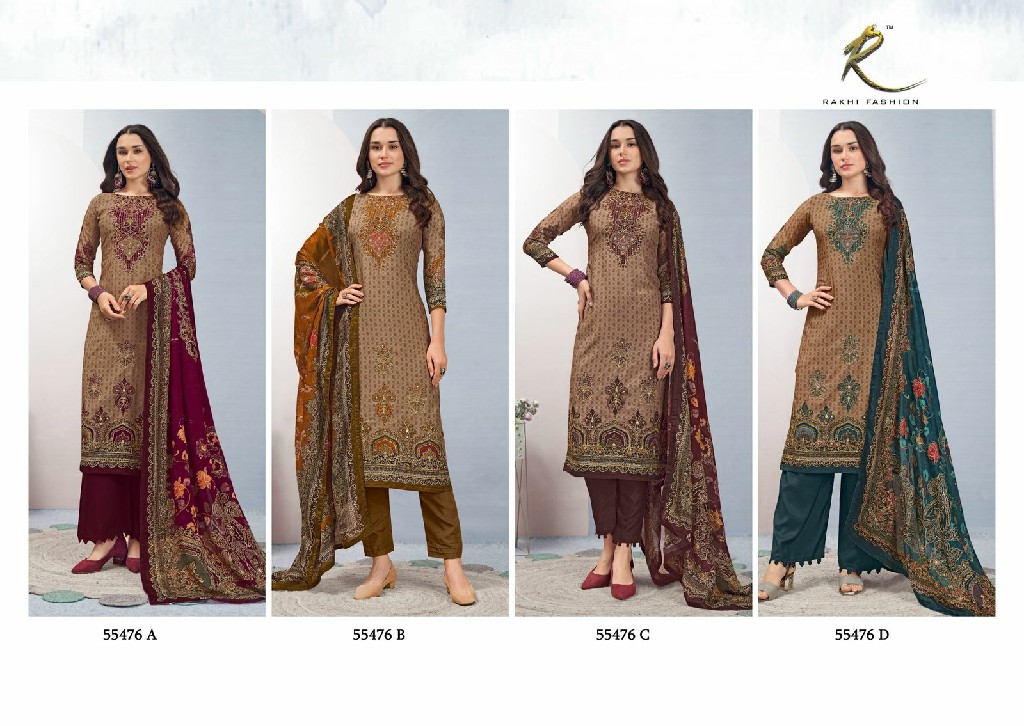 Rakhi Rabani Wholesale Pure Viscose Modal With Handwork Dress Material