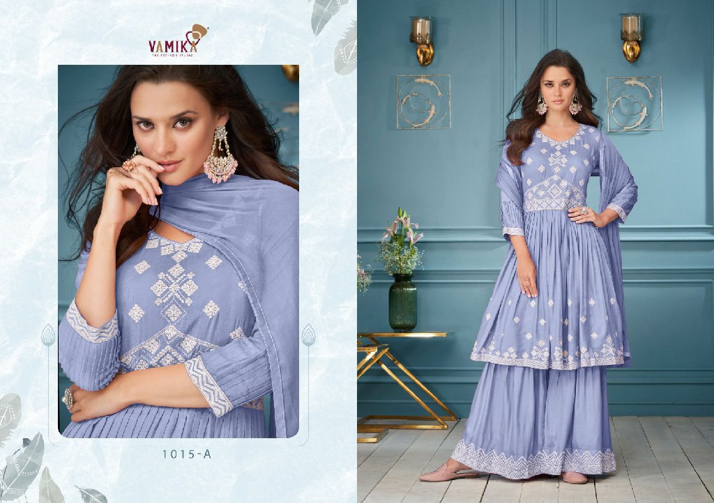 Vamika Lakhnavi Vol-3 Super Hit Wholesale Readymade 3 Piece Salwar Suits