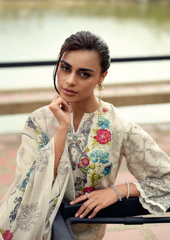 Varshaa The Palm Wholesale Cotton Linen With Handwork Suits