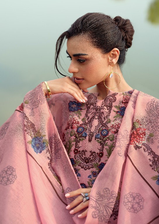 Varshaa The Palm Wholesale Cotton Linen With Handwork Suits
