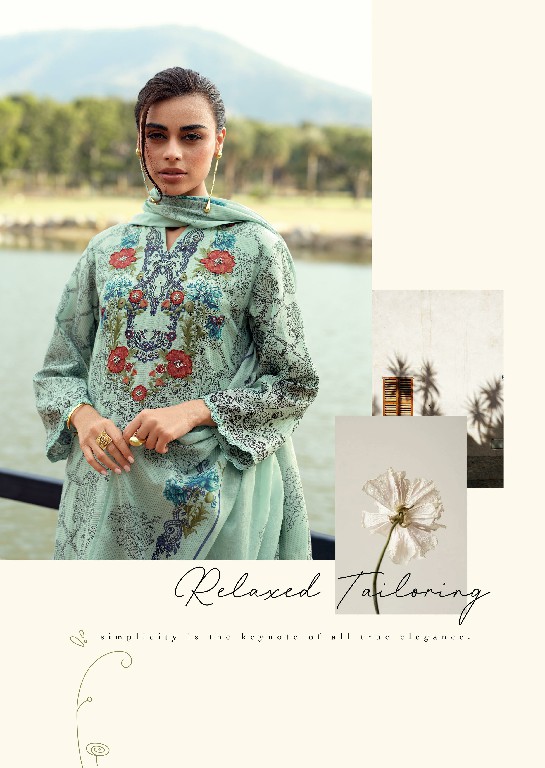 Varshaa The Palm Wholesale Cotton Linen With Handwork Suits