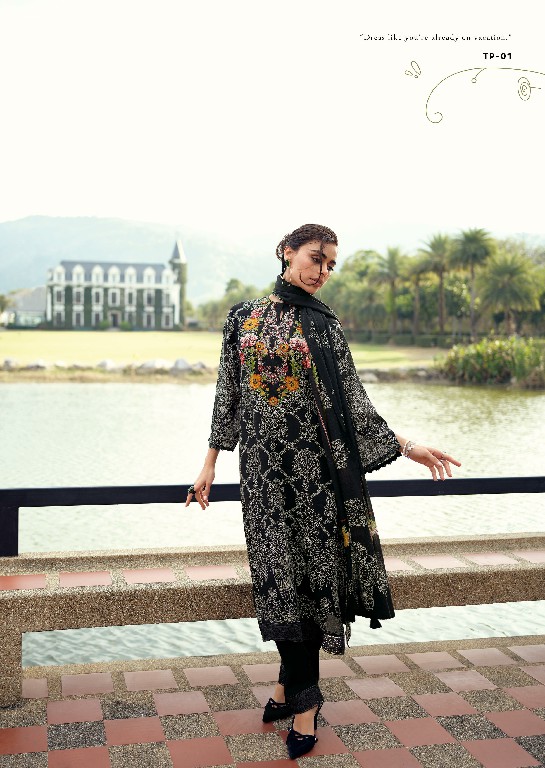 Varshaa The Palm Wholesale Cotton Linen With Handwork Suits