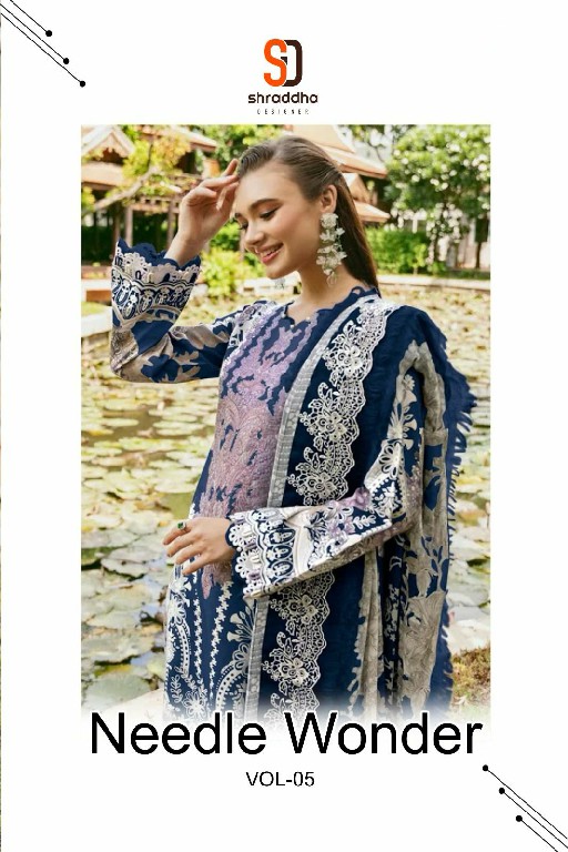 Shraddha Needle Wonder Vol-5 Wholesale Indian Pakistani Concept Suits