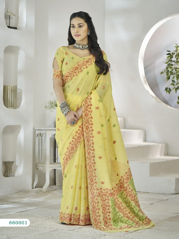 Rajpath Disha Silk Wholesale Linen Fabrics Indian Sarees