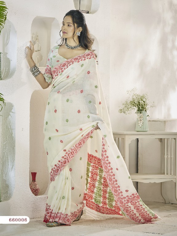 Rajpath Disha Silk Wholesale Linen Fabrics Indian Sarees