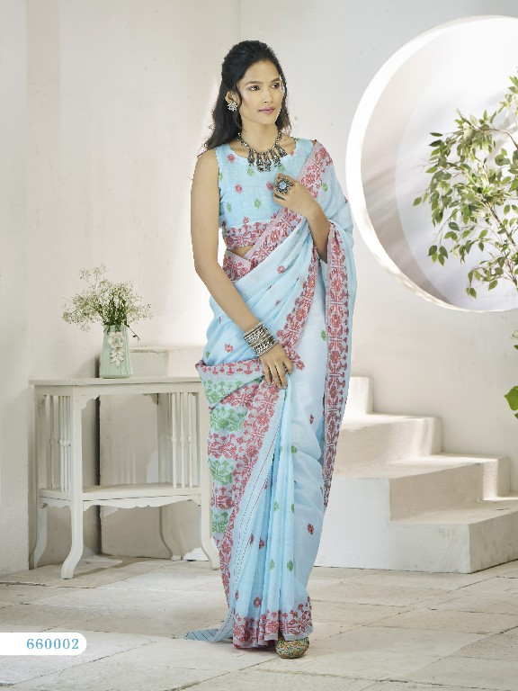 Rajpath Disha Silk Wholesale Linen Fabrics Indian Sarees