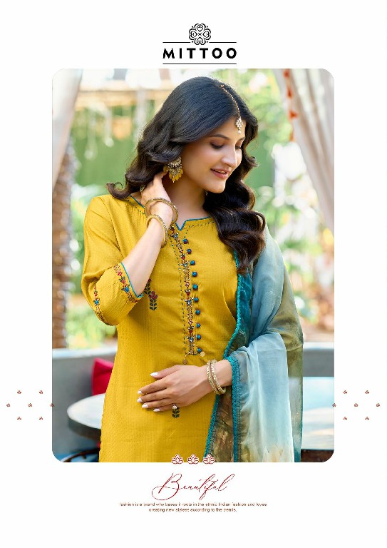 Mittoo Khoobsurat Wholesale Viscose Weaving Top With Pant And Dupatta