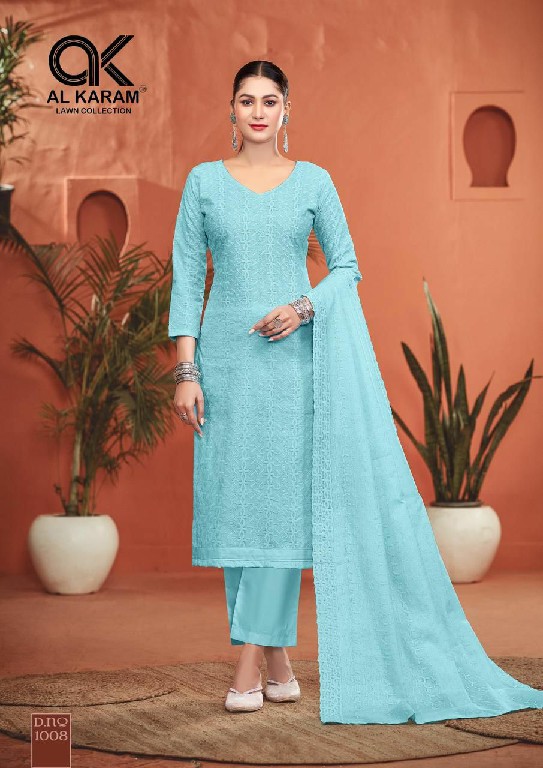 Al Karam Guzarish Chifli Work Wholesale Dress Material