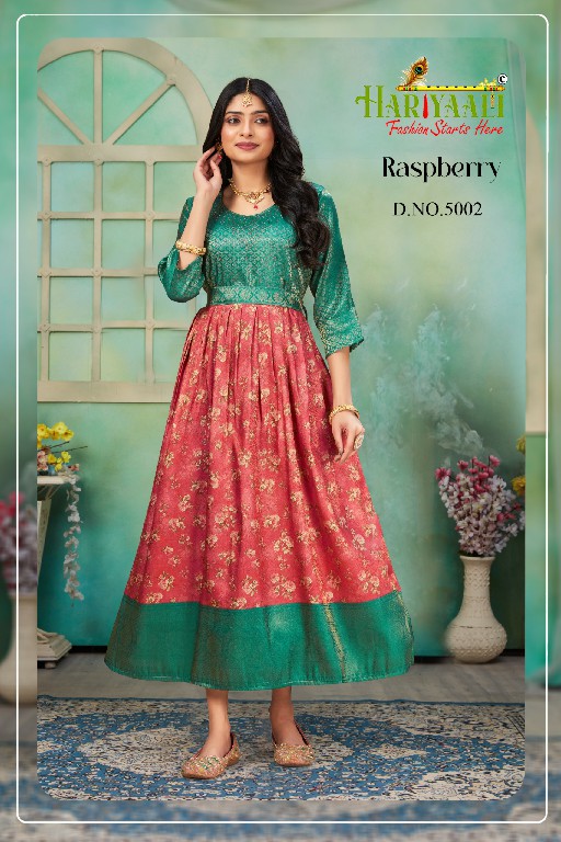 Hariyaali Raspberry Wholesale Anarkali Kurtis With Diamond Work Kurtis Combo