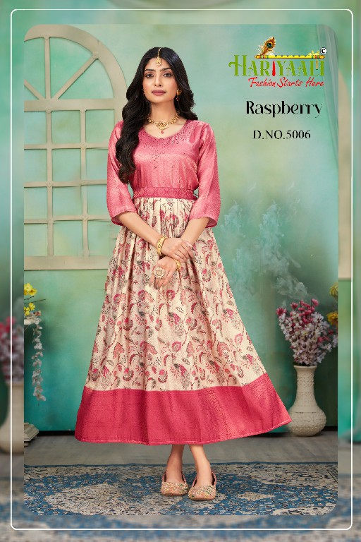 Hariyaali Raspberry Wholesale Anarkali Kurtis With Diamond Work Kurtis Combo