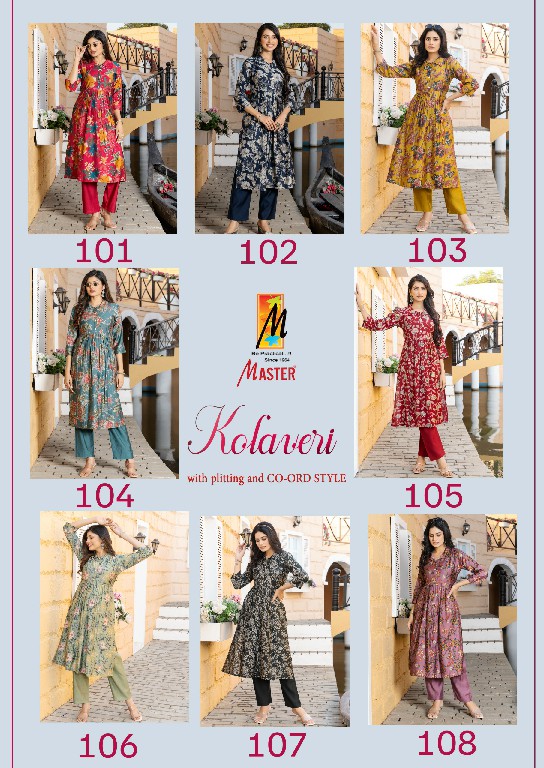 Master Kolaveri Wholesale Co-Ord Style Collection