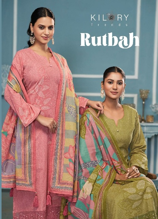 rutbah by kilory trends lawn cotton comfortable dress material