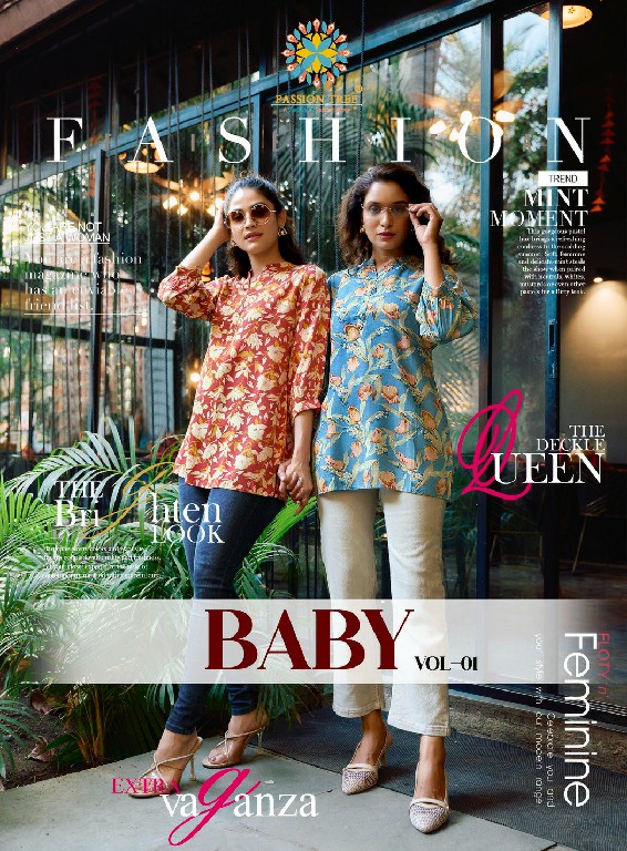 Passion Tree Baby Vol-1 Wholesale Short Tops Collection