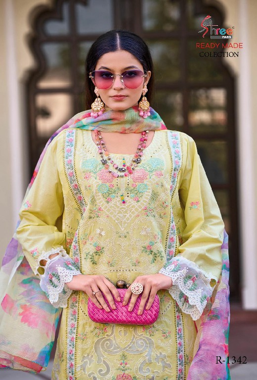 Shree Fabs R-1342 Wholesale Readymade Indian Pakistani Salwar Suits