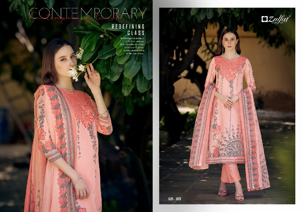 Zulfat Siya Wholesale Pure Cotton Exclusive Dress Material