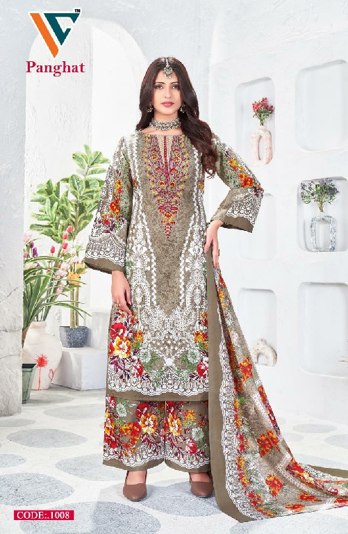 Vandana Panghat Vol-1 Wholesale Cotton Pakistani Print Dress Material