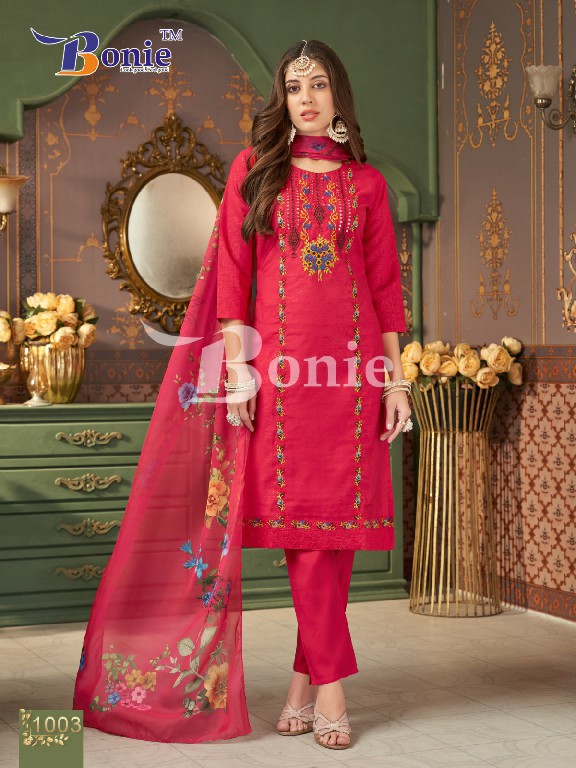 Bonie Farah Vol-1 Wholesale Kurti With Pant And Dupatta