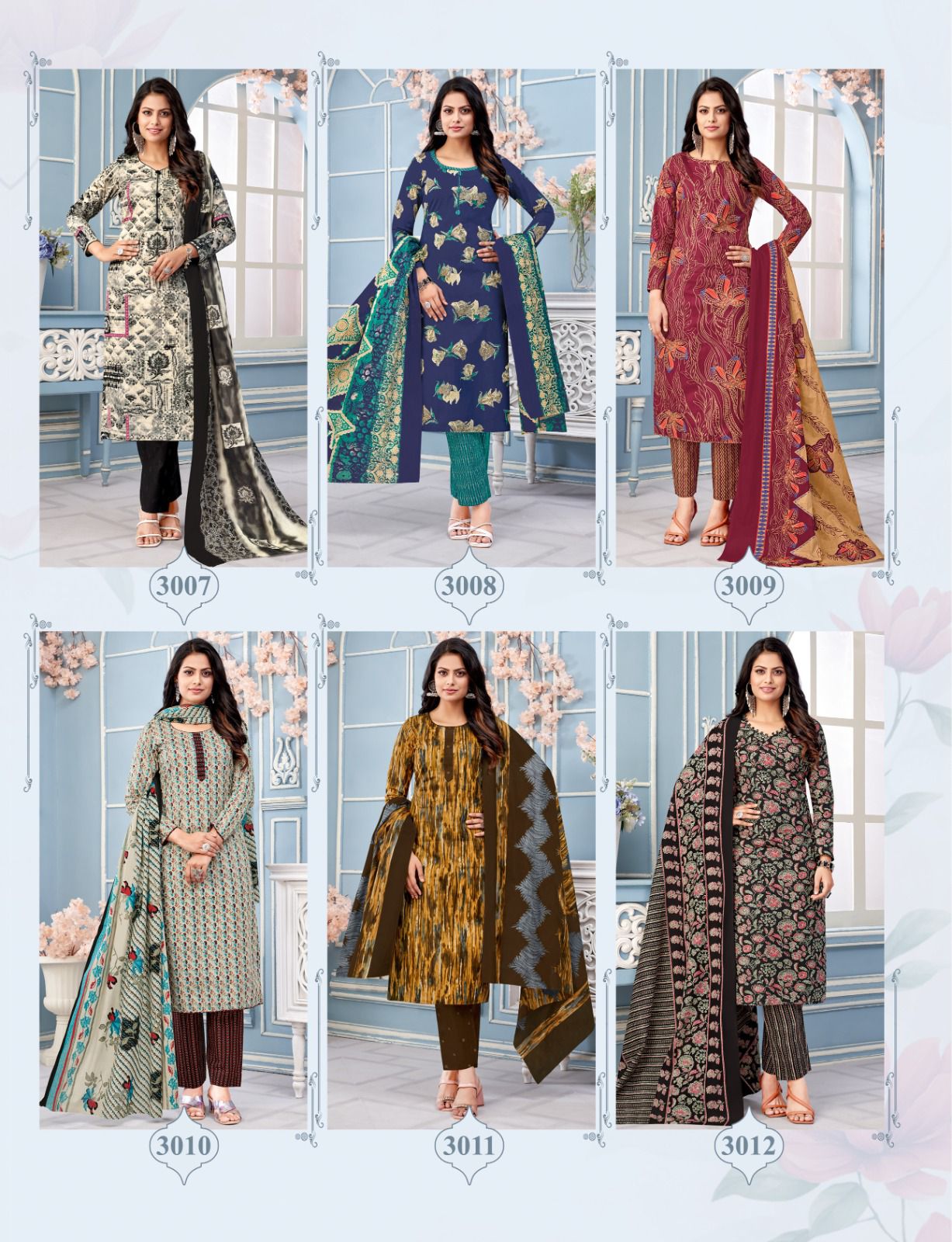 Balaji Trendy Cotton Vol-3 Wholesale Cotton Printed Dress Material