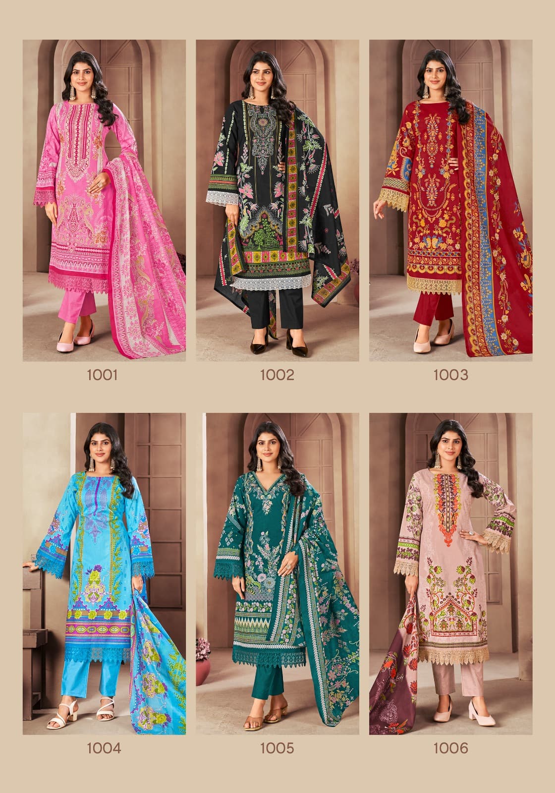 Laado Meher Vol-1 Wholesale Lawn Cotton Printed Dress Material