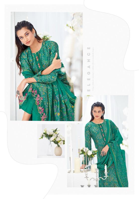 kamla vol 1 by suryajyoti modal discharge print stylish 3pcs dress