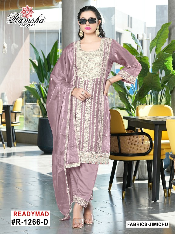 Ramsha R-1266 Wholesale Readymade Indian Pakistani Salwar Suits