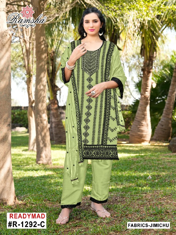 Ramsha R-1292 Wholesale Readymade Indian Pakistani Salwar Suits