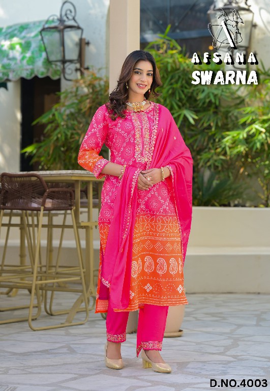 Afsana Swarna Wholesale Pure Viscose Muslin Pakistani Style Suits Combo